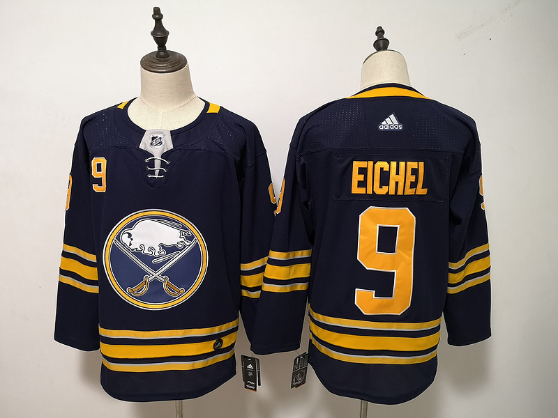 Men's Buffalo Sabres Jack Eichel #9 Navy Jersey